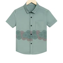 YK Boys Classic Printed Casual Shirt-picture-23