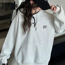 LULU & SKY Girls Printed Hooded Sweatshirt image 2