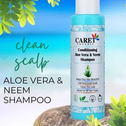 CARET ORGANIC Conditioning Aloevera & Neem Shampoo - 100 ml image 5