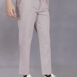 DIVISIVE Men Relaxed Loose Fit Easy Wash Trousers image 3