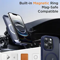 Karwan Solid Printed iPhone 16 Pro Back Case Mobile Accessories image 3