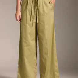 20Dresses Women High-Rise Pleated Parallel Trousers-image-44