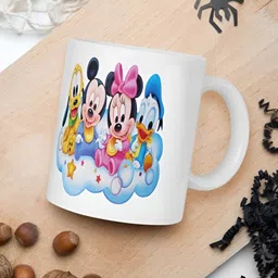 Mr UVD White Ceramic Cup image 4