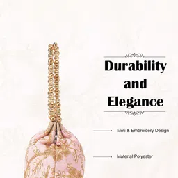 RUBOXA Embroidered Potli Clutch image 4