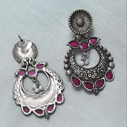 JAYPORE Geometric Drop Earrings image 3