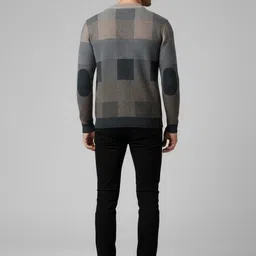 Mast & Harbour Men Colourblocked Pullover image 2