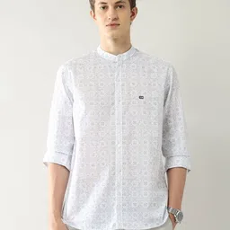 Arrow Sport Men Ethnic Motifs Printed Slim Fit Pure Cotton Casual Shirt-picture-14