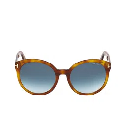 Tom Ford Women UV Protected Hard Case Full Rim Oval Sunglasses-picture-14