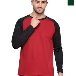 TQH Men Pack of 2 Dri-FIT Colourblocked Round Neck Slim Fit T-shirts-picture-47