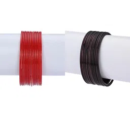 SOMIL Red Alloy Bangle image 1
