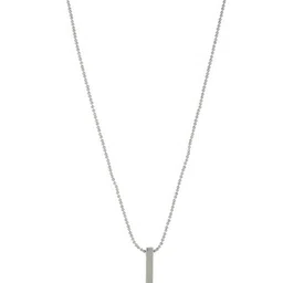 VAGHBHATT Silver-Plated Pendant With Chain image 2