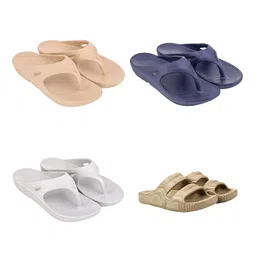 Feel alive Men Set of 4 Lightweight Flip Flops-picture-24