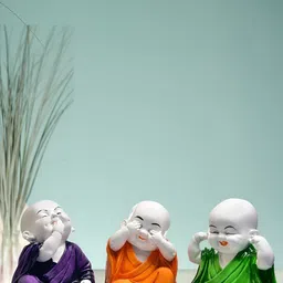 MISS PEACH White & Blue Religious Fengshui Showpiece-picture-26