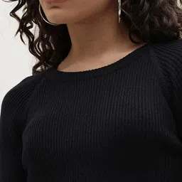 The Roadster Life Co. Acrylic Ribbed Pullover image 3