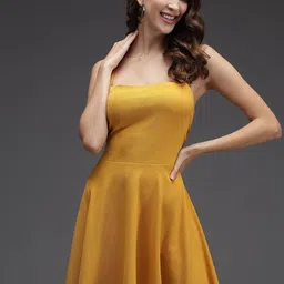 VANGULL Women Fit & Flare Dress-image-7