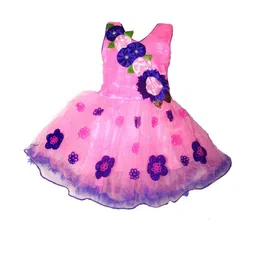 Samjho Fashion Embellished Georgette Fit & Flare Dress-image-21