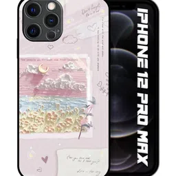 QRIOH Conversational Printed iPhone 12 Pro Max Back Case Mobile Accessories image 3