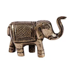 JY Yellow Religious Idol Showpiece image 4