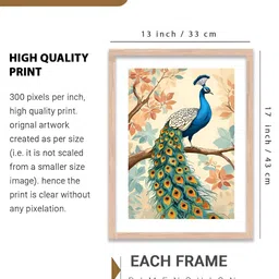 Kotart Brown Wood 2 Pieces Abstract Wall Paintings image 5