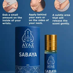AYAZ Sabaya Long Lasting Attar- 6 ml image 4