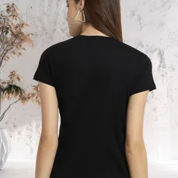 Metronaut Women Typography 2 Wonder Woman Printed Applique T-shirt image 2