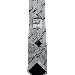 The Tie Hub Men Striped Broad Tie image 5