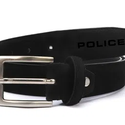 Police Men Leather Belt image 2
