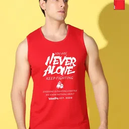 WOOSTRO Men Typography 2 Printed Applique Slim Fit T-shirt-picture-24