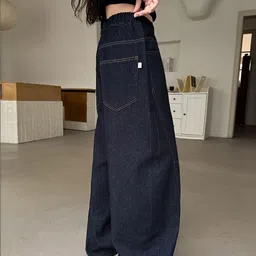 LULU & SKY Girls Relaxed Fit High-Rise Stretchable Jeans image 3