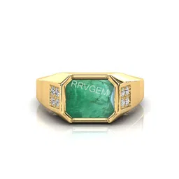 RRVGEM Emerald 11.50 KT Finger Ring-picture-39