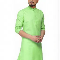 ANUJ FASHION Men Blended Kurta image 2
