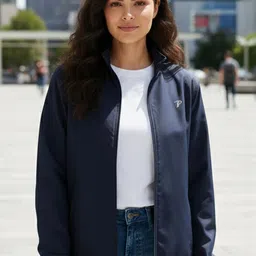 Promount Women Brand Logo Lightweight Outdoor Sporty Jacket-picture-14