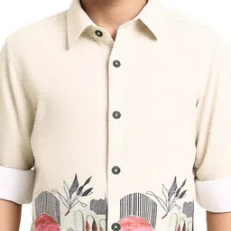 CAVIO Boys Comfort Printed Casual Shirt image 4