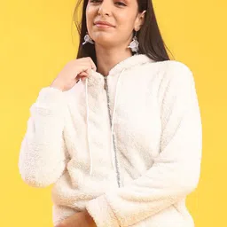 V-Mart Women Hooded Sweatshirt-image-93