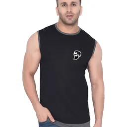 BEYOU FASHION Men Applique Slim Fit T-shirt-picture-42
