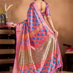 ABC ANY BUDY CLEAN Silk Blend Saree image 4