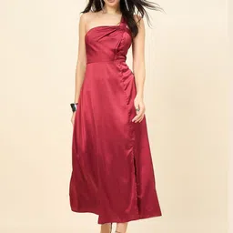 aayu Satin A-Line Midi Dress-picture-45