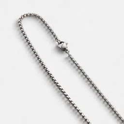 French Accent Silver-Plated Pendant With Chain image 5