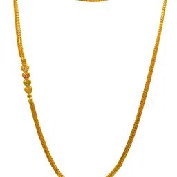 Anouk Gold-Plated Artificial Stone Studded Dil4 Mop Minimal Chain-picture-27