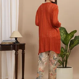 Sweet Dreams Women Floral Printed Night suit image 5