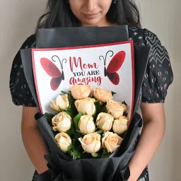 Infinite Gratitude Rose Bouquet image 3