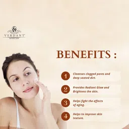 Verdant Natural Care Kumkumadi Multi-Vitamin Face Pack with Hyaluronic Acid - 100 ml image 3