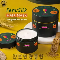 Manestream Fenusilk Hair Mask with Fenugreek & Apricot - 230g image 5