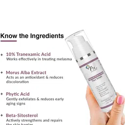 FIXDERMA Pigment Correcting Face Serum with 10% Tranexamic Acid & Phytic Acid - 30 g image 4