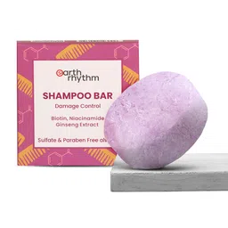 Earth Rhythm Biotin Niacinamide Ginseng Extract Shampoo Bar 80gm-image-45
