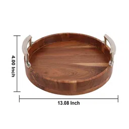 ireka homes Atithi Serving Tray(Small) image 5