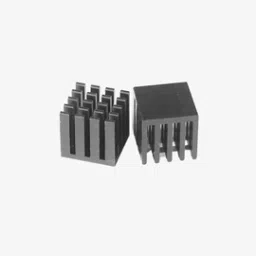 Black Aluminium Heatsink for Raspberry Pi (With adhesive tape) - 14x14x11 mm-picture-17