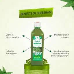 Axiom Sheesham Juice|Helpful in Excess Sweating |Natural Blood Purifier - 500ml image 3