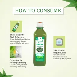 Axiom Nirgundi Juice|Naturally Relieves Pain|Herbal Juice for Joint Pain and Rheumatoid Arthritis|Supports Digestion - 500ml image 4