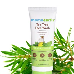 Mamaearth Sustainable Tea Tree Face Wash with Neem for Acne & Pimples 100 ml image 5